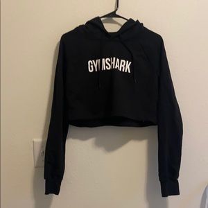 Gym shark crop hoodie.